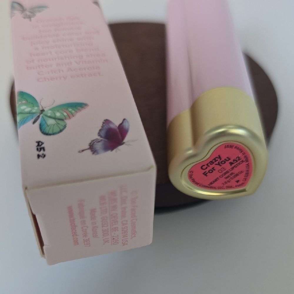 Too Faced Too Femme - Heart Core Lipstick - Crazy For You - Picture 9 of 9